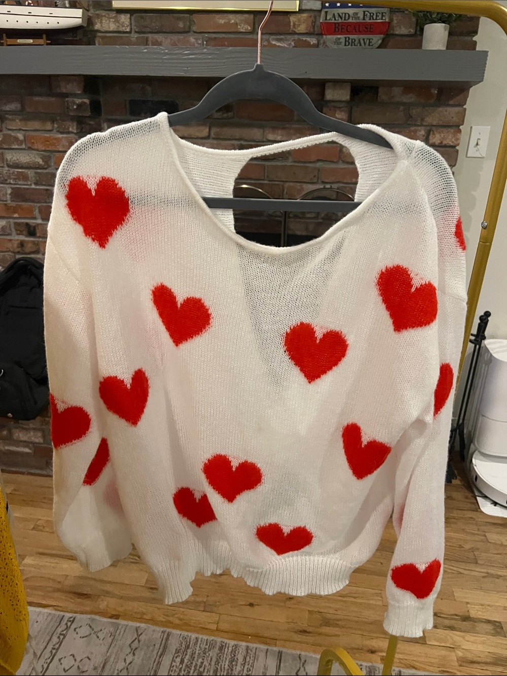 Valentine’s Day sweater